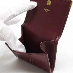 Cartier Must Line Coin Purse Bordeaux (Deep Red)