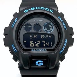 G-SHOCK CASIO Watch DW-6900BWD-1 BAMFORD LONDON Limited Collaboration Model Two-tone Molded Band Black x Light Blue Mikunigaoka Store