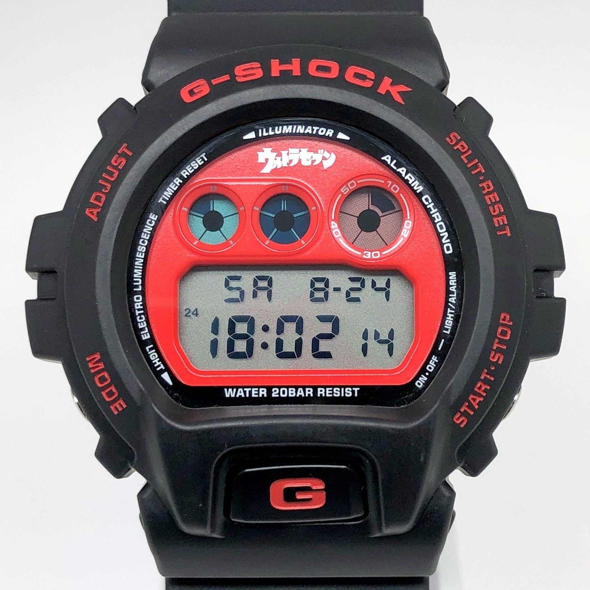 G-SHOCK CASIO Watch DW-6900FS ULTRAMAN SERIES 45th ANNIVERSARY Ultraman Series Anniversary Model Ultra Seven EL 1000 Limited Edition Mikunigaoka Store