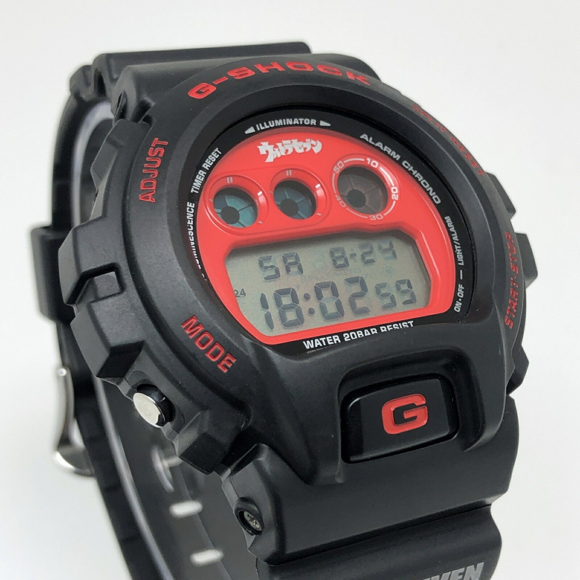 G-SHOCK CASIO Watch DW-6900FS ULTRAMAN SERIES 45th ANNIVERSARY Ultraman Series Anniversary Model Ultra Seven EL 1000 Limited Edition Mikunigaoka Store