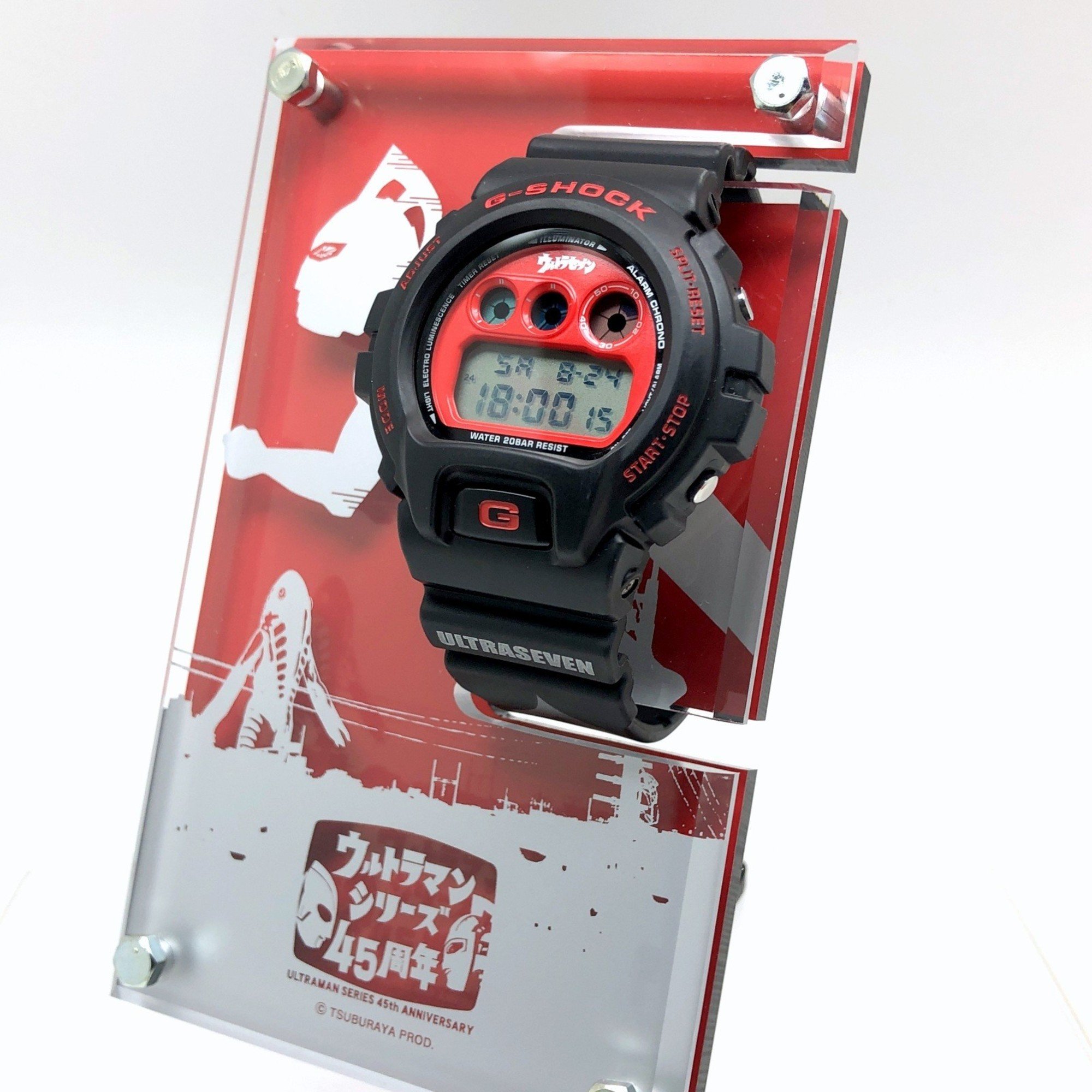 G-SHOCK CASIO Watch DW-6900FS ULTRAMAN SERIES 45th ANNIVERSARY Ultraman Series Anniversary Model Ultra Seven EL 1000 Limited Edition Mikunigaoka Store