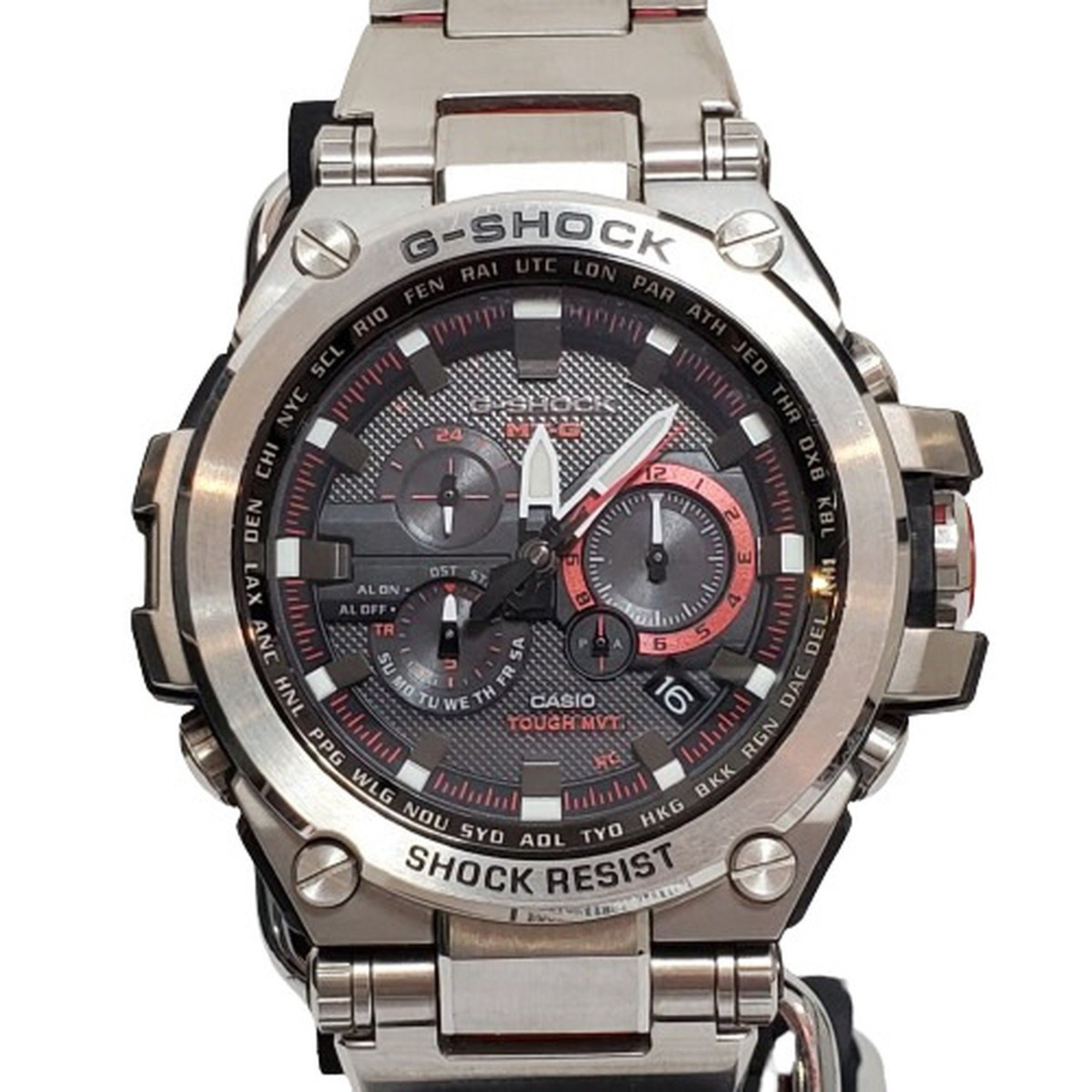 G-SHOCK CASIO Watch MTG-S1000D-1JF Analog Radio Solar Multiband 6 Tough Stainless Triple G Resist Kaizuka Store