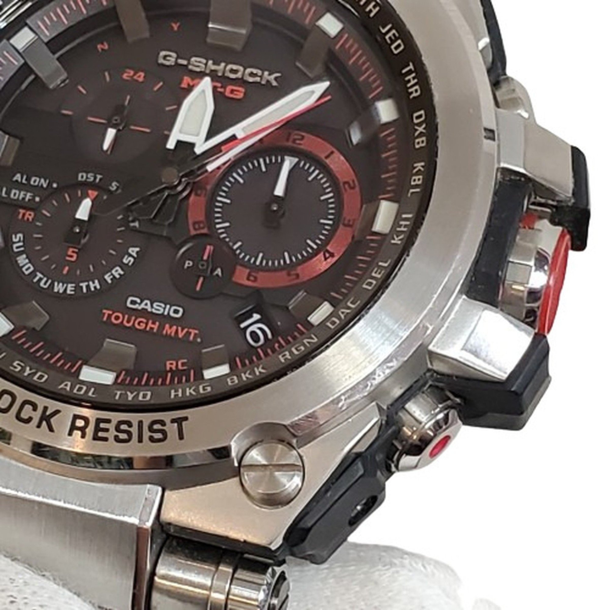 G-SHOCK CASIO Watch MTG-S1000D-1JF Analog Radio Solar Multiband 6 Tough Stainless Triple G Resist Kaizuka Store