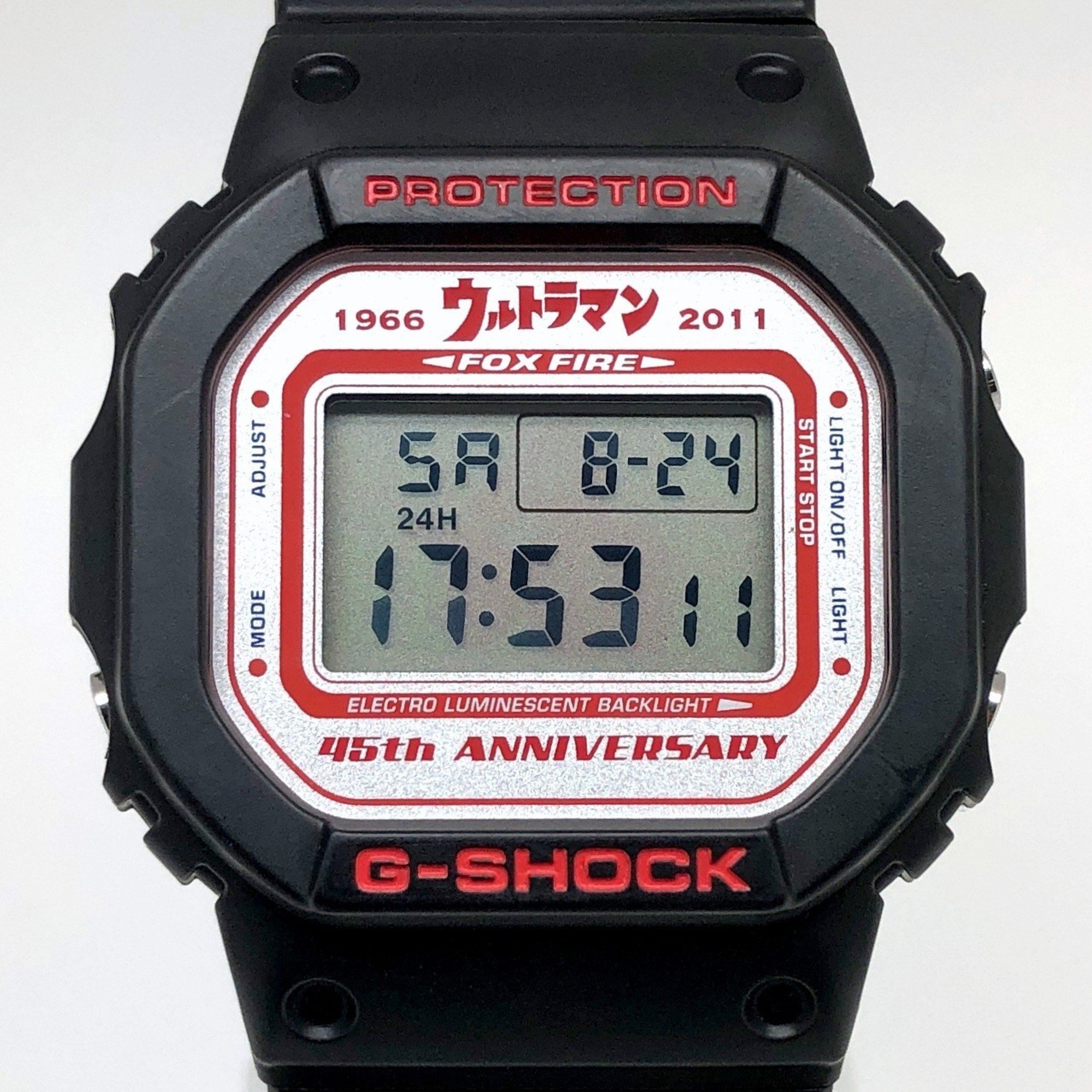 G-SHOCK CASIO Watch DW-5600VT ULTRAMAN SERIES 45th ANNIVERSARY Ultraman Series Anniversary Model Spacium Ray EL 1000 Limited Edition Mikunigaoka Store