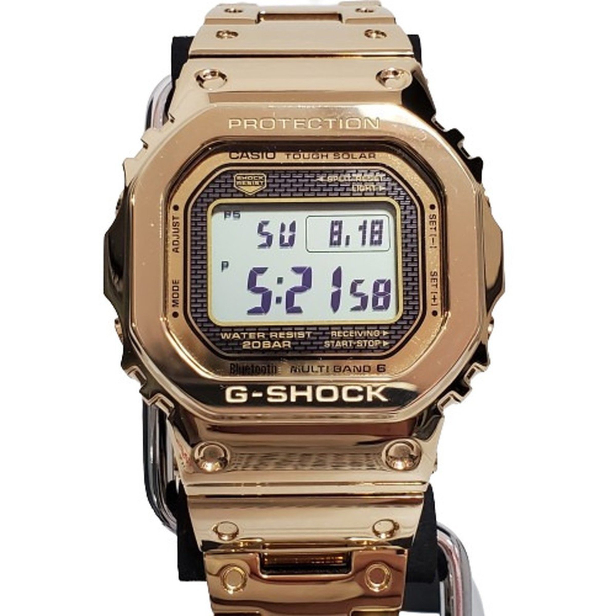 G-SHOCK CASIO Watch GMW-B5000TFG-9JR 35th Anniversary 35TH ORIGIN Full Metal Gold Band Radio Solar Digital Bluetooth Compatible Men's Kaizuka Store