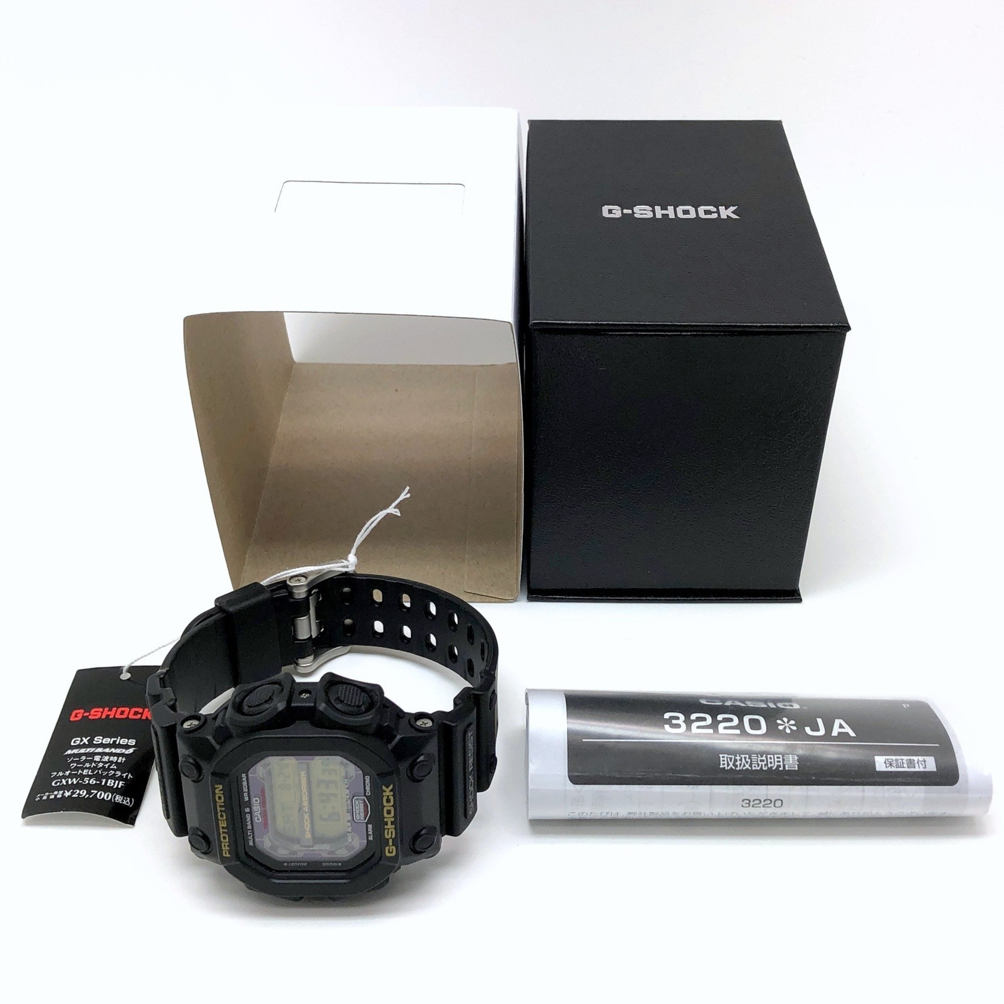 G-SHOCK CASIO Watch GXW-56-1B GX Series Radio Solar Big Case Matte Black Multiband 6 Tough Mikunigaoka Store