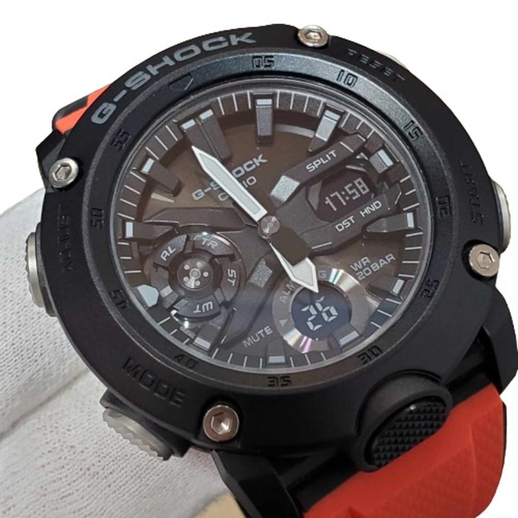 G-SHOCK CASIO GA-2000E-4JR Watch Analog-digital Quartz Men's with Replacement Strap Carbon Kaizuka Store