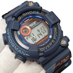 G-SHOCK CASIO Watch GF-8250CM-2JR Frogman Men in Camouflage Blue Navy Digital Tough Solar Diving Frog Men's Kaizuka Store