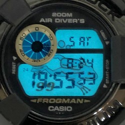 G-SHOCK CASIO Watch DW-8200BMU-1T FROGMAN'99 Frogman 1999 Limited Edition Gold Diving Frog EL Released in May Mikunigaoka Store