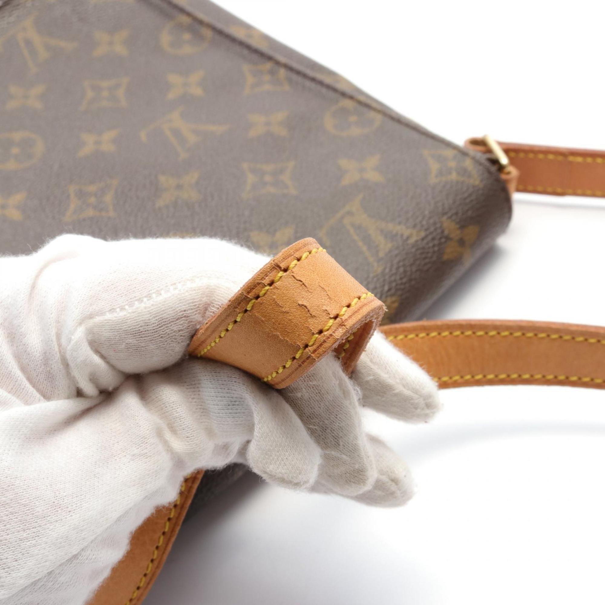 Louis Vuitton Musette Salsa Short Strap Monogram Shoulder Bag, Coated Canvas, Leather, Women's, Brown, M51258