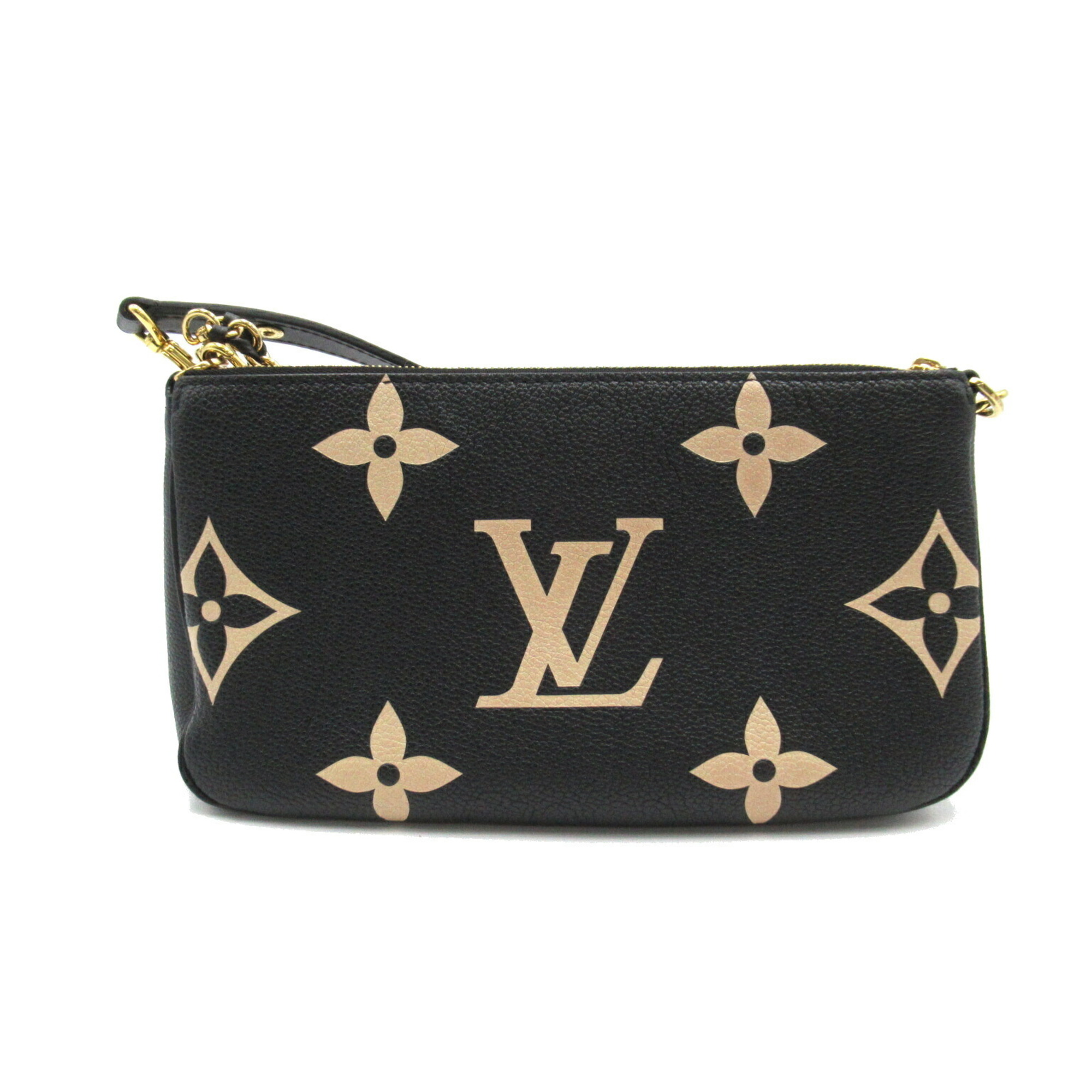 Louis Vuitton LOUIS VUITTON Multi Pochette Accessoires Pouch Bag Leather Monogram Empreinte Women's Black M45777