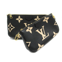 Louis Vuitton LOUIS VUITTON Multi Pochette Accessoires Pouch Bag Leather Monogram Empreinte Women's Black M45777