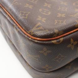 Louis Vuitton LOUIS VUITTON Reporter PM Monogram Shoulder Bag Coated Canvas Leather Women's Brown M45254