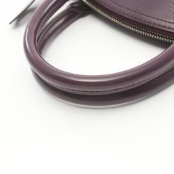 Louis Vuitton Lockit PM Epi Cassis Handbag Bag Leather Women's Purple M4229K