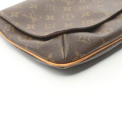 Louis Vuitton Musette Tango Short Strap Monogram Shoulder Bag Coated Canvas Leather Women's Brown M51257