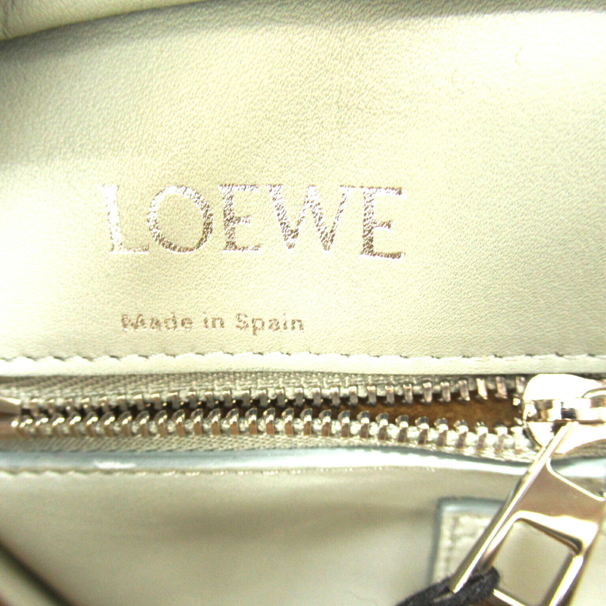 LOEWE Amazona 28 2-way shoulder bag, leather, women's, grey, A039N08X011760