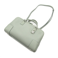 LOEWE Amazona 28 2-way shoulder bag, leather, women's, grey, A039N08X011760