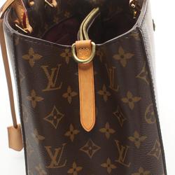 Louis Vuitton Montaigne GM Tote Bag, Coated Canvas, Leather, Women's, Brown, M41067