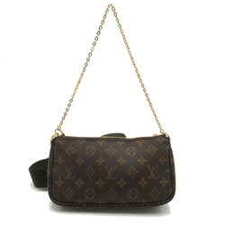 Louis Vuitton LOUIS VUITTON Multi Pochette Accessory Pouch Shoulder Bag Coated Canvas Monogram Women's Brown M44813