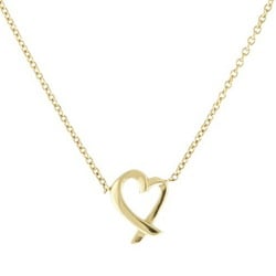 Tiffany Loving Heart Necklace 18K Gold Women's TIFFANY&Co. BRJ09000000055520