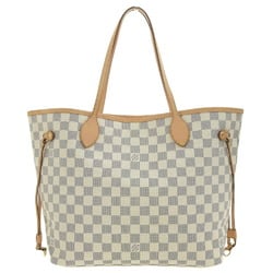 Louis Vuitton Damier Azur Neverfull MM N51107 Tote Bag Shoulder