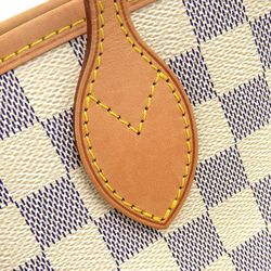 Louis Vuitton Damier Azur Neverfull MM N51107 Tote Bag Shoulder