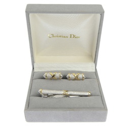 Christian Dior Cufflinks and tie pin set