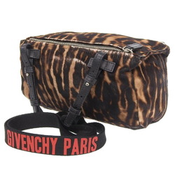 Givenchy GIVENCHY Shoulder Bag Brown Leopard Print