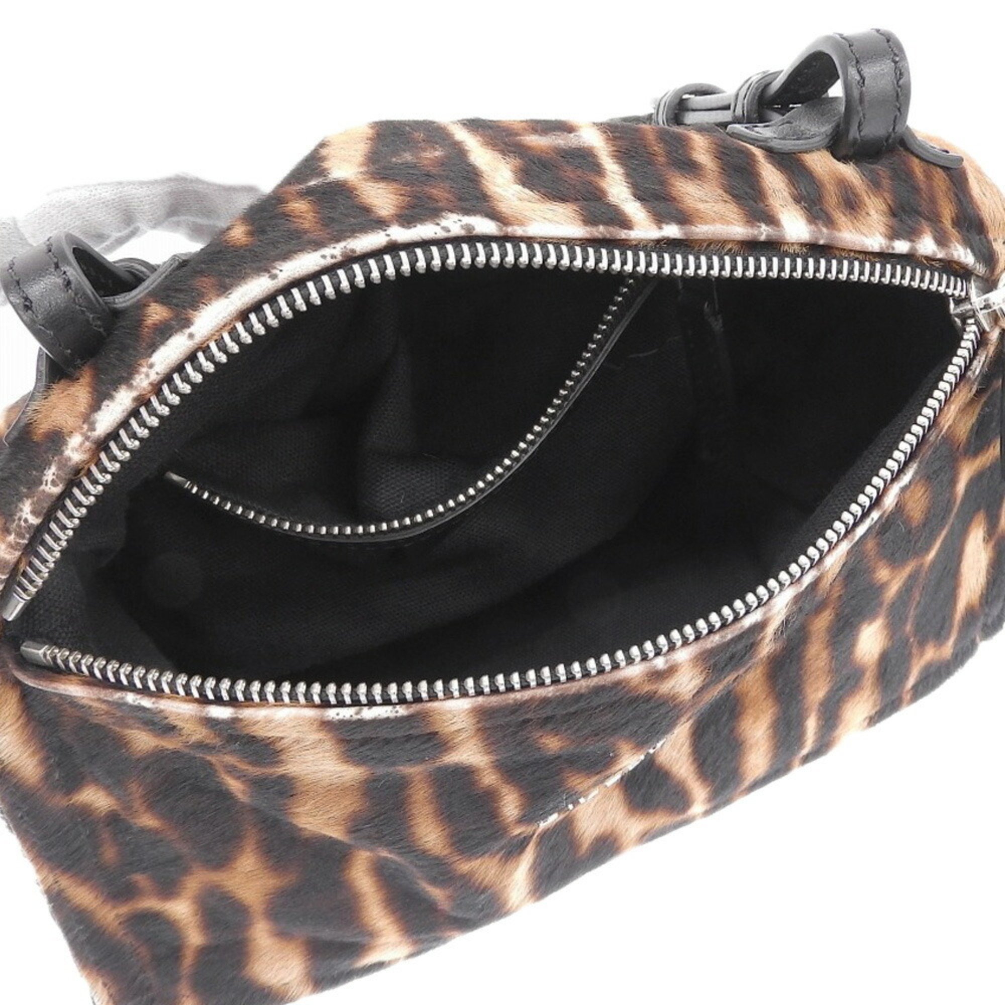 Givenchy GIVENCHY Shoulder Bag Brown Leopard Print