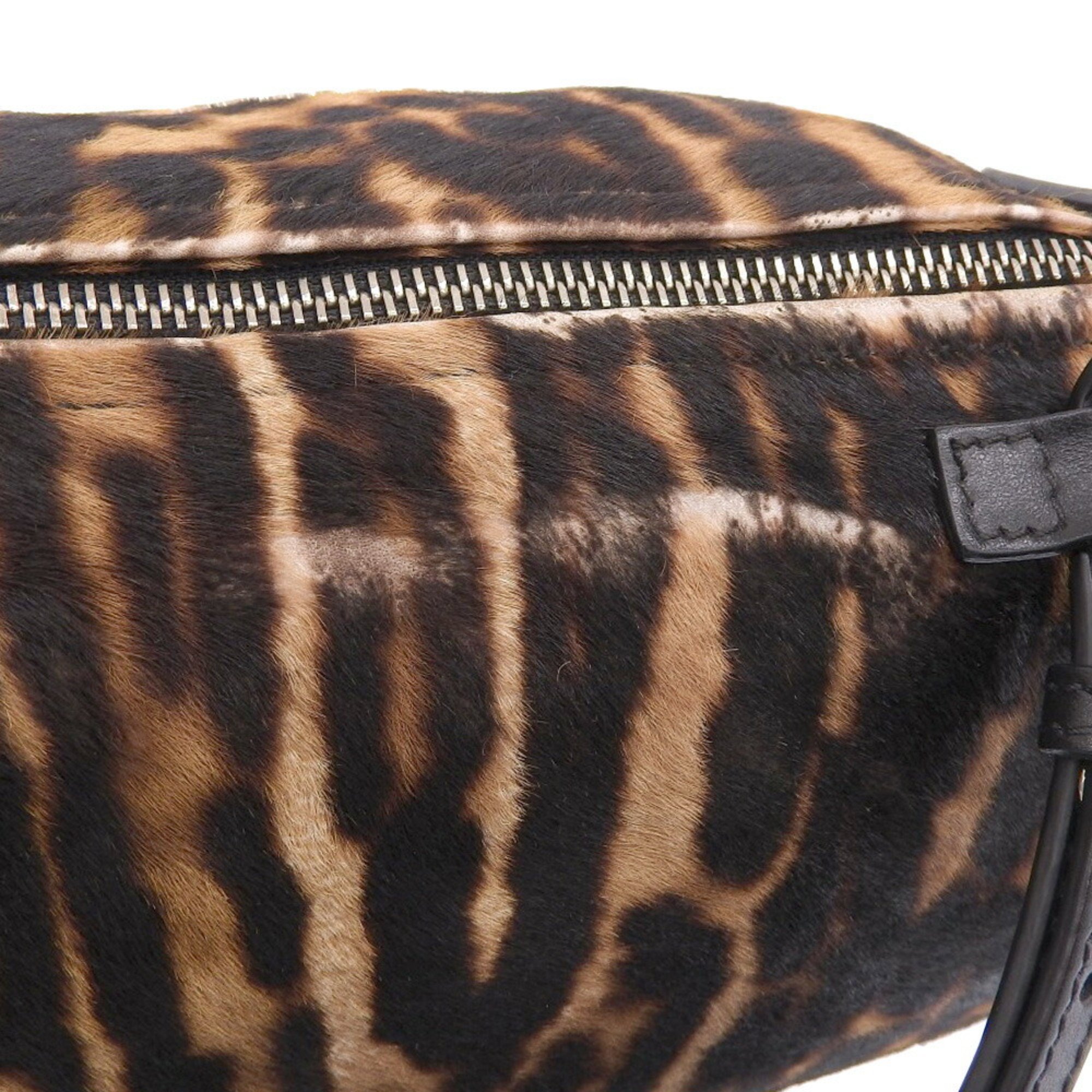 Givenchy GIVENCHY Shoulder Bag Brown Leopard Print