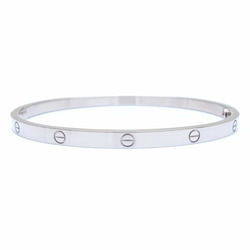 CARTIER Cartier Love Bracelet Small Bangle #17 B6047400 K18WG White Gold 292322