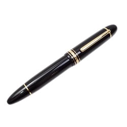 Montblanc Meisterstuck Fountain Pen Black Resin K18 Nib for Women, Men and Women