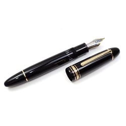 Montblanc Meisterstuck Fountain Pen Black Resin K18 Nib for Women, Men and Women