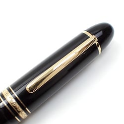 Montblanc Meisterstuck Fountain Pen Black Resin K18 Nib for Women, Men and Women