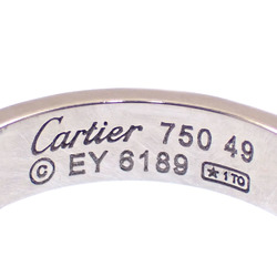 Cartier Happy Birthday Ring for Women K18WG Size 9 #49 5.0g 18K 750 White Gold