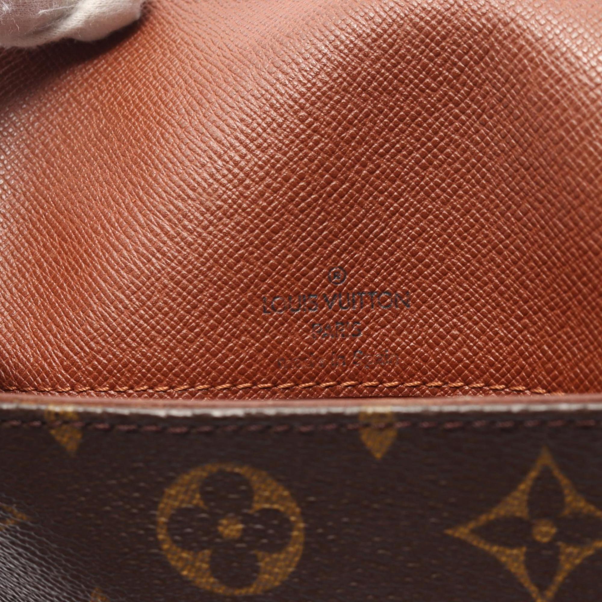 Louis Vuitton Musette Salsa Short Strap Monogram Shoulder Bag, Coated Canvas, Leather, Women's, Brown, M51258