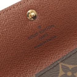 Louis Vuitton LOUIS VUITTON Multicle 4 Monogram Key Case Coated Canvas Men's Women's Brown M62631