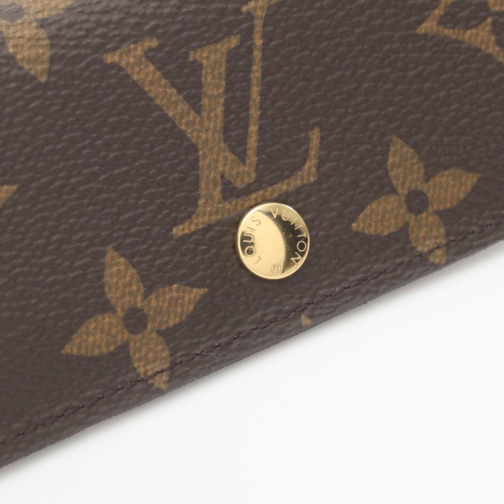 Louis Vuitton LOUIS VUITTON Multicle 4 Monogram Key Case Coated Canvas Men's Women's Brown M62631