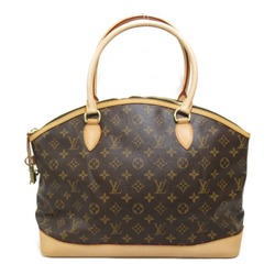 Louis Vuitton LOUIS VUITTON Lockit Horizontal Handbag Bag Coated Canvas Monogram Women's Brown M40104