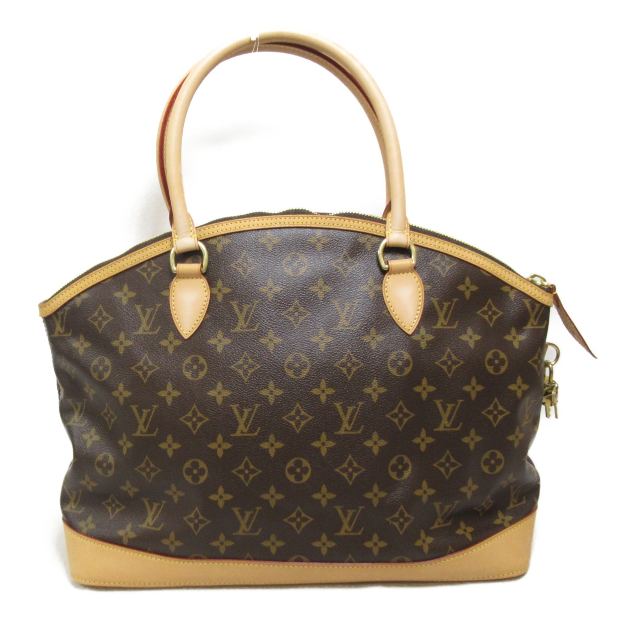 Louis Vuitton LOUIS VUITTON Lockit Horizontal Handbag Bag Coated Canvas Monogram Women's Brown M40104