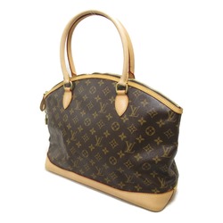 Louis Vuitton LOUIS VUITTON Lockit Horizontal Handbag Bag Coated Canvas Monogram Women's Brown M40104