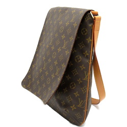 Louis Vuitton Musette Shoulder Bag, Coated Canvas, Monogram, Women's, Brown, M51256