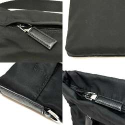 Prada Shoulder Bag Nylon Black Triangle 2VH055 PRADA