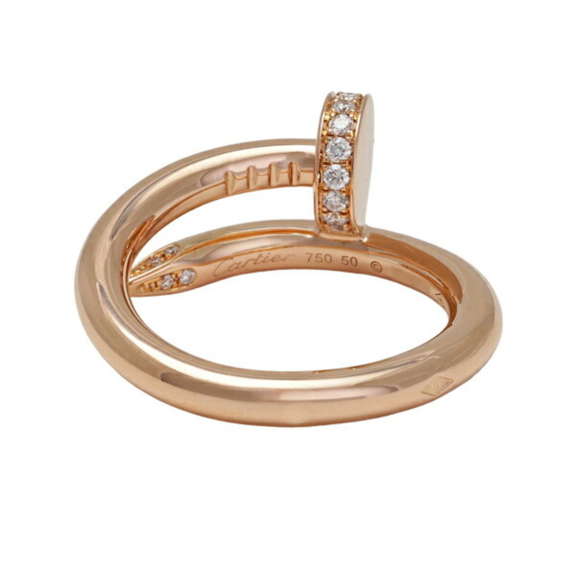 Cartier Juste un Clou K18PG Pink Gold Ring