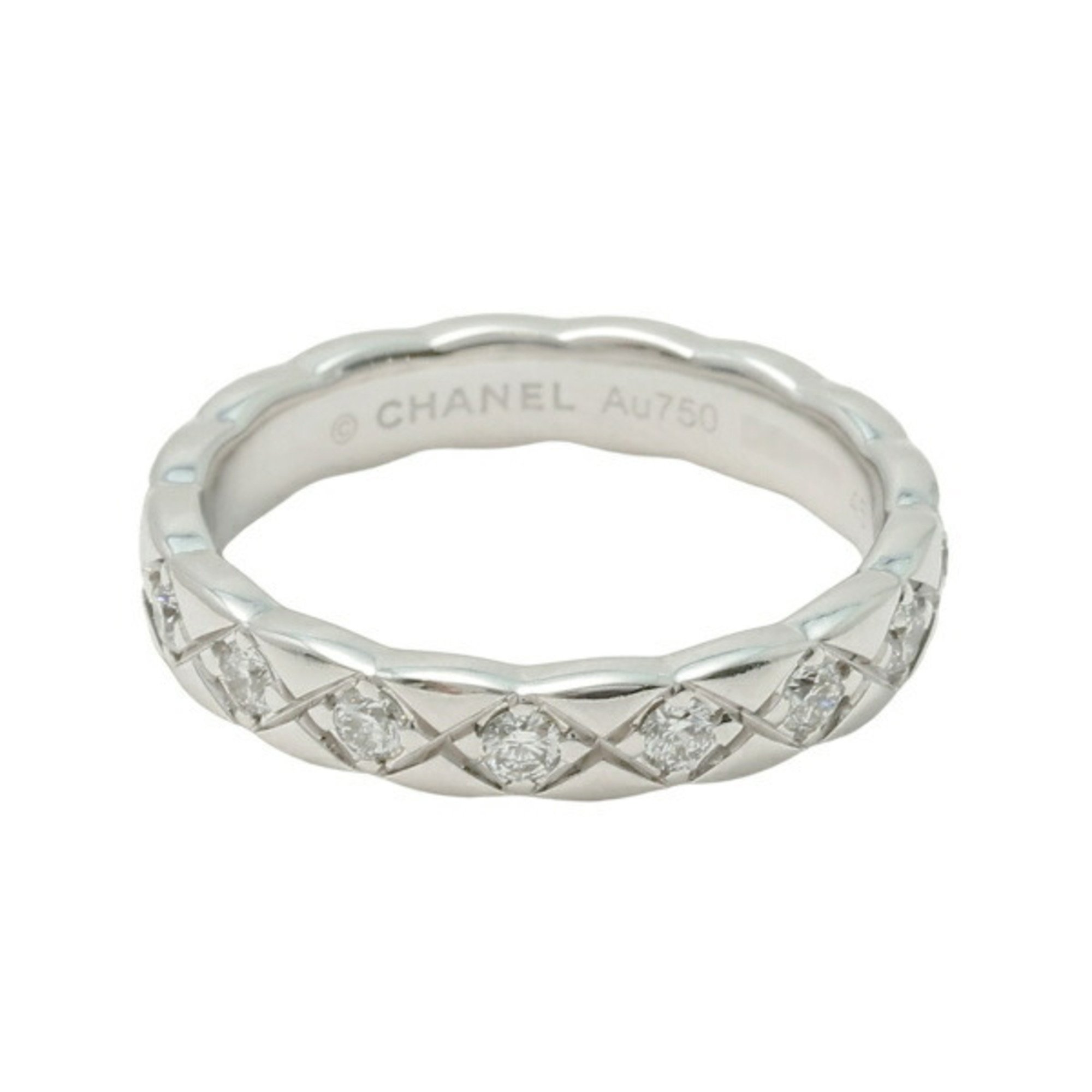 Chanel Coco Crush K18WG White Gold Ring