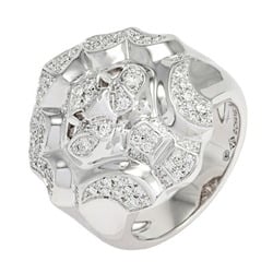 Chanel Sous le Signe du Lion K18WG White Gold Ring