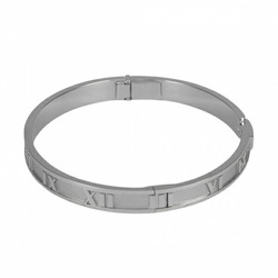 Tiffany Atlas Diamond K18WG White Gold Bangle