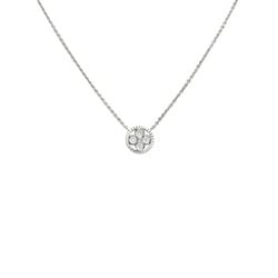 Louis Vuitton Pendantif Sun Blossom BB K18WG White Gold Necklace