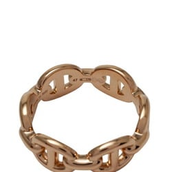 Hermes Chaine d'Ancre Anchaîne PM K18PG Pink Gold Ring