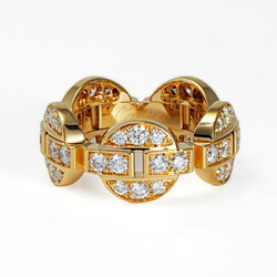 Cartier Imaria K18YG Yellow Gold Ring